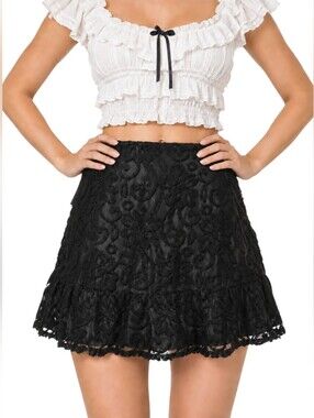 Wyldr Sedona Mini Skirt Black